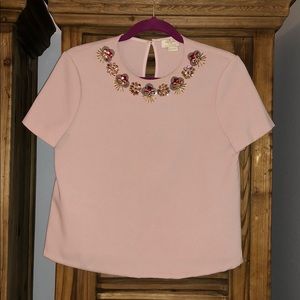 Kate Spade embellished summer short sleeve